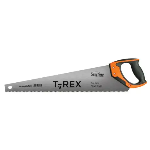 [50-770] STERLING T-Rex Shark Tooth 550mm Hand Saw