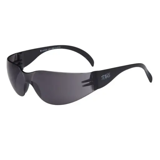 [104241] MAXISAFE Texas Safety Glasses with Anti-Fog - Smoke Lens
