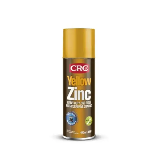 [HEN446] CRC Yellow Zinc 400ml - Zinc Spray Paint