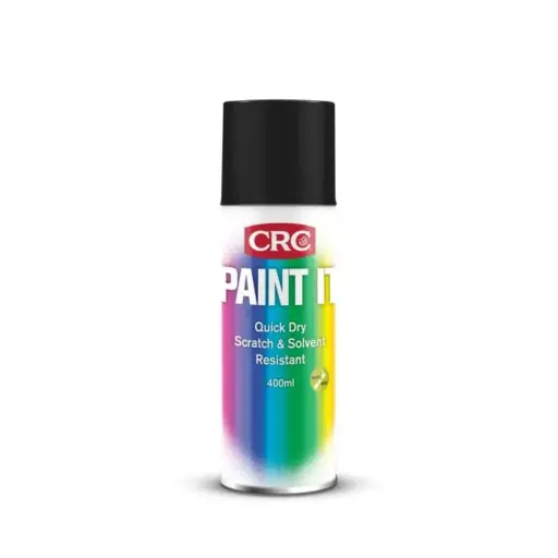 [104586] CRC Paint It Matt Black 400ml