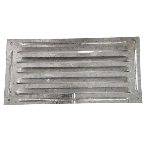 [119704] TRIUMPH Sub Floor Vent 5 Louvre Galvanised | 300mm x 150mm