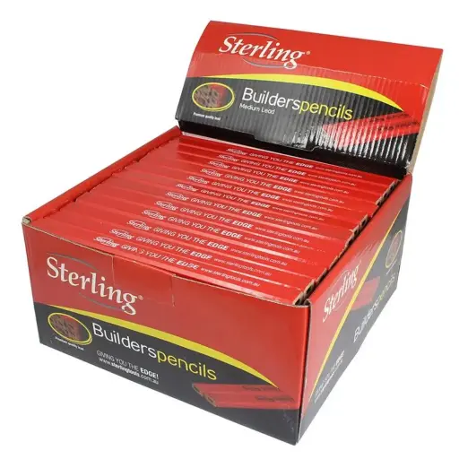 [SCP01] STERLING Builderss Pencil (each)
