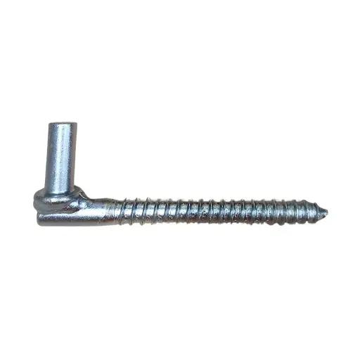 [114376] HANG-IT Zinc Plated Gudgeon Screw Short Pin | 16mm x 140mm x 40mm