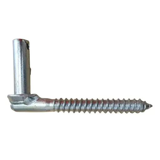 [107992] HANG-IT Zinc Plated Gudgeon Screw Long Pin | 20mm 150mm x 70mm