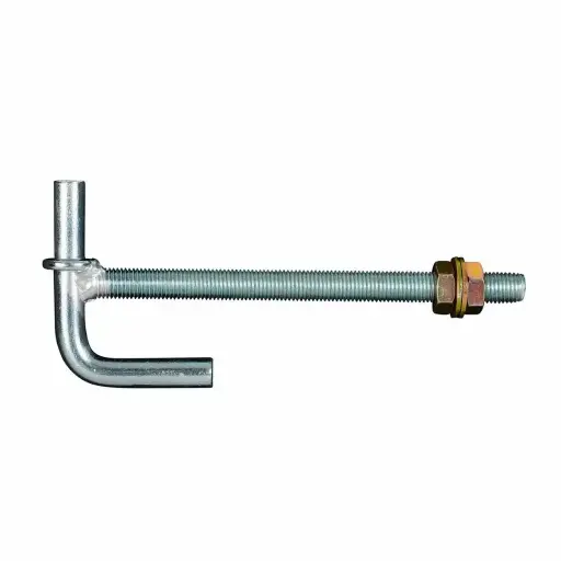 [114352] HANG-IT Zinc Plated Through Post Gudgeon | 20mm x 275mm x 50mm
