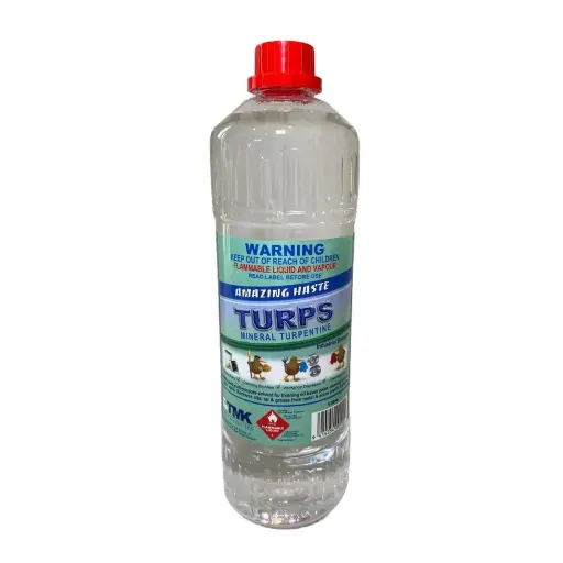 [TURPS1L] TMK Mineral Turpentine (turps) 1 litre