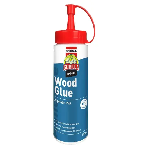 [01372] SOUDAL Gorilla Aliphatic PVC Wood Glue 250ml