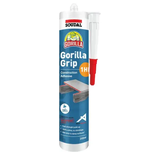 [20075] SOUDAL Gorilla Grip Construction Adhesive 1 Hour Cure - 310ml