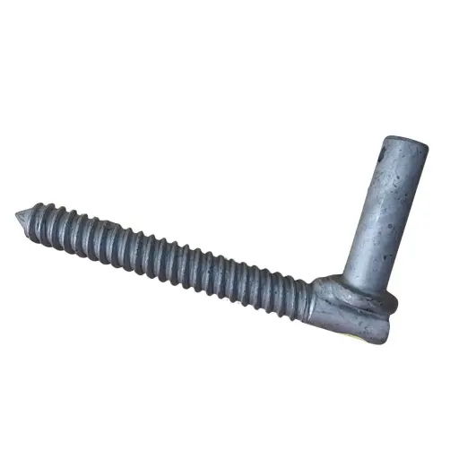 [G2005] GARTNER Galvanised Gudgeon Screw Long Pin | 20mm x 150mm x 70mm