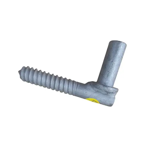 [G2025] GARTNER Galvanised Gudgeon Screw Stubby Short Pin | 20mm x 100mm x 50mm
