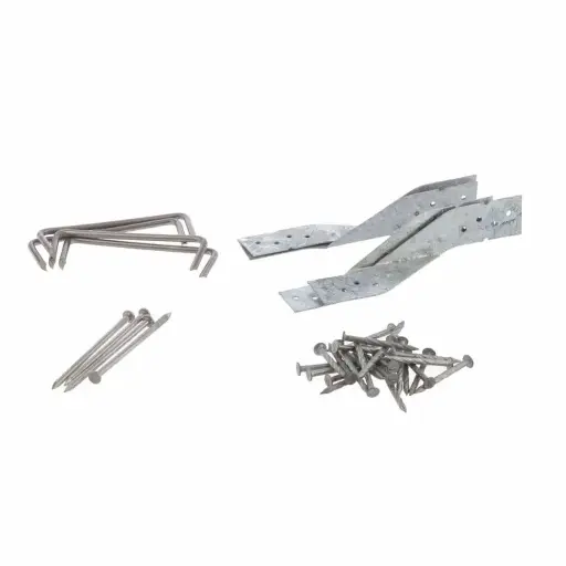 [6KN] LUMBERLOCK 6kN Pile Fixing Standard Bearer Kit Hot Dip Galvanised