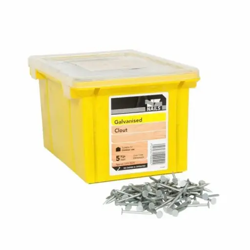 [040250GCH] NZ NAILS Clout Galvanised 40 x 2.50mm - 5kg