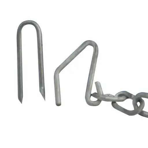 [G4015] GARTNER Galvanised Gate Fastener Hook & Staple G4015 | 16mm x 300mm
