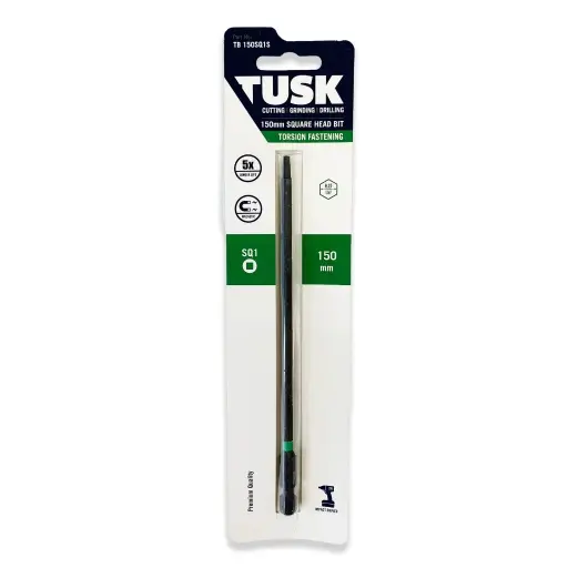 [TB150SQ1S] TUSK Torsion Bits Square Head 1 - 150mm
