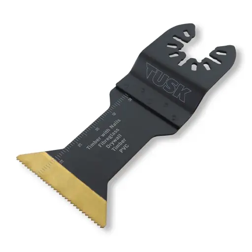 [TMTA01] TUSK Multi Tool Bi-Metal Titanium Saw Blade - Timber with nails | 44mm x 50mm