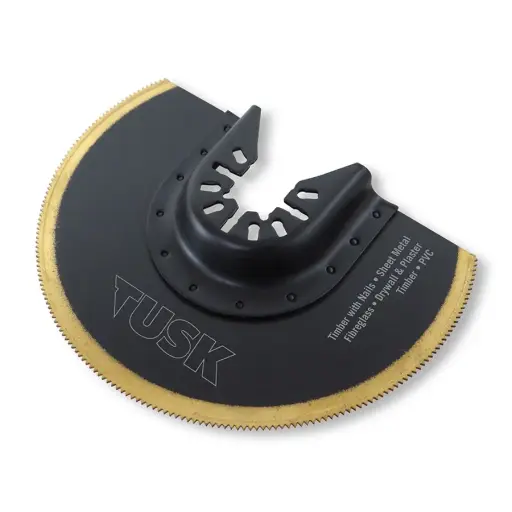 [TMTA07] TUSK Multi Tool Bi-Metal Flash Cut Titanium Blade - 100mm