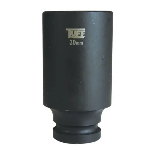 [TISD30] TUFF Impact Socket 30mm x 1/2” Deep – 6 Points