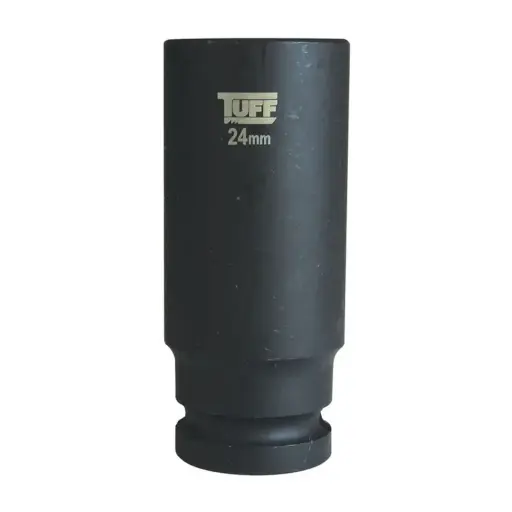 [TISD24] TUFF Impact Socket 24mm x 1/2” Deep – 6 Points