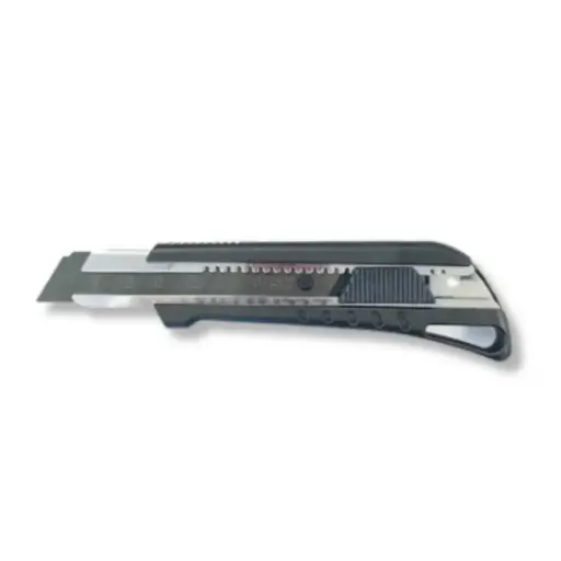 [TSO253] TUSK Wide 25mm Snap Off Knife with Auto Lock (1 piece pack)