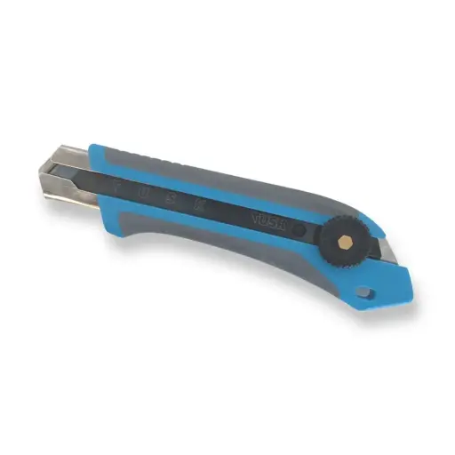 [TSO251] TUSK Wide 25mm Snap Off Knife with Rotary Lock (1 piece pack)