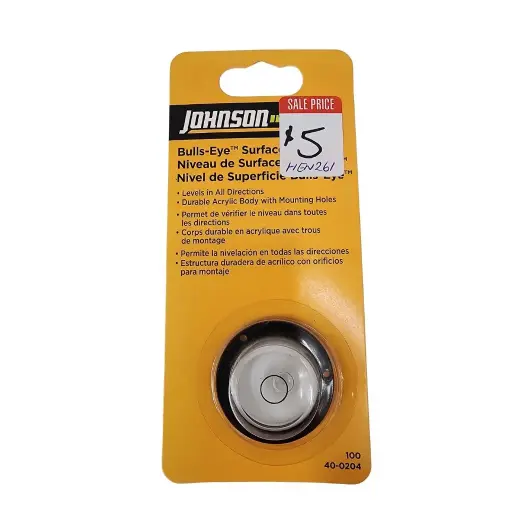 [HEN261] JOHNSONS Bulls-eye Surface Level