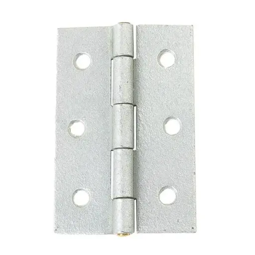 [GHBH75G] GATOR Butt Hinge 75mm Galvanised (brass pin)