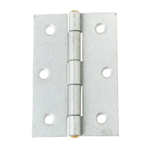 [GHBH90G] GATOR Butt Hinge 90mm Galvanised (brass pin)