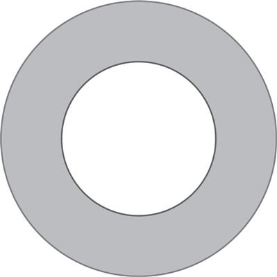 [P0029189] WASHER ROUND M10 X 25 X 3mm GALV