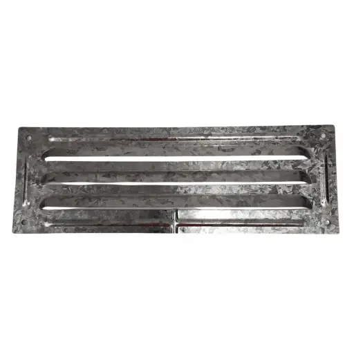 [102874] TRIUMPH Sub Floor Vent 3 Louvre Galvanised 300mm x 100mm