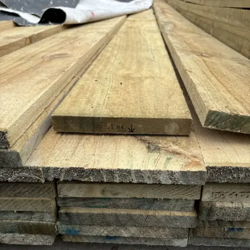 [H4RS20025] TIMBER - Radiata Pine Rough Sawn H4 Treated | 200mm x 25mm x Random Lengths
