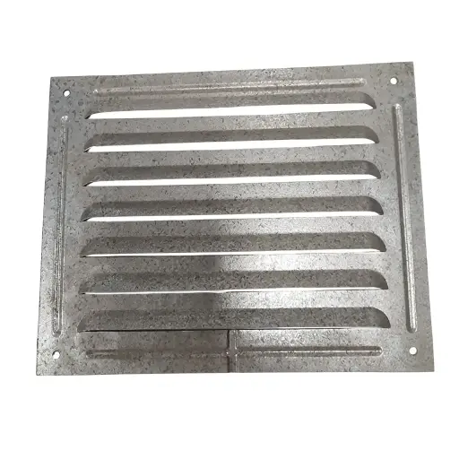 [103222] TRIUMPH Sub Floor Vent 7 Louvre Galvanised | 250mm x 200mm