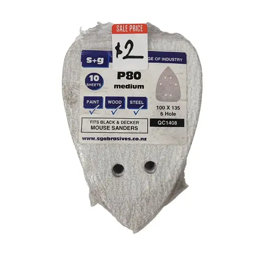 [QC1408] SANDING MOUSE PAD 100 x 135 x  80G (10 sheets)