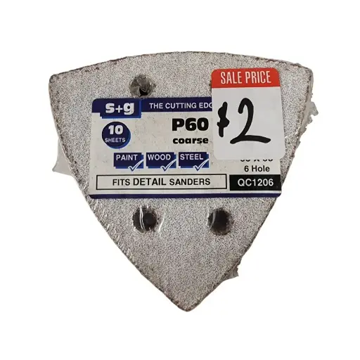 [GC1206] SANDING DETAIL SHEET 93 x 93 x  60G (10 sheets)