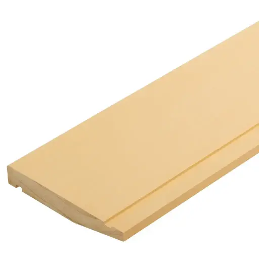 [WB1502563] WEATHERBOARD Bevel Back H3.1 Pre Primed Finger Jointed 150 x 25mm