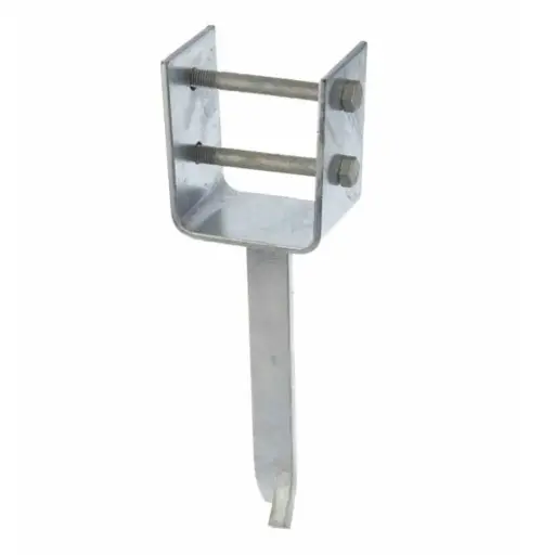 [B138] BOWMAC B138 Hot Dip  Galvanised Post & Bearer Bracket