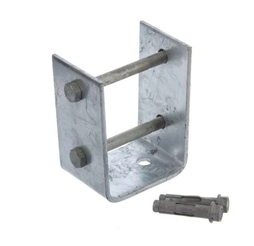 [B28] BOWMAC B28 Hot Dip Galvanised Post & Bearer Bracket