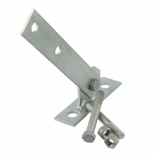 [B145] BOWMAC B145 Hot Dip Galvanised Pole Brace Bracket
