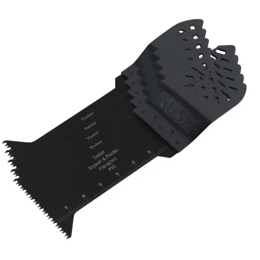 [TMTA16] TUSK Multi Tool Bi-Metal Middle Tooth Titanium Saw Blade (5 piece pack) | 40mm x 68mm