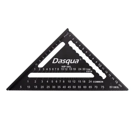 [DRS-175] DASQUA Rafter Square 175mm (speed square)
