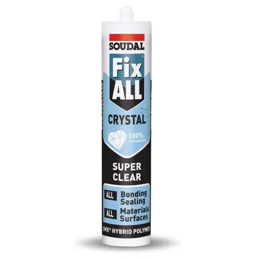 [19331] SOUDAL FixALL Crystal Sealant & Adhesive Clear | 300g