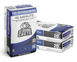 [STRONG15HI] STRONGCRETE Hi-Strength 15 Minute Concrete (20Kg)