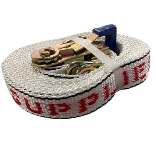 [TBOX-LIR-06HK] AEROFAST TIE DOWN 2000kg 6.0M x 37mm HOOK & KEEPER