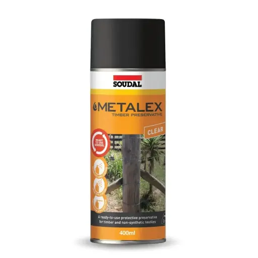 [44000] SOUDAL Metalex Preservative Aerosol Clear 400ml