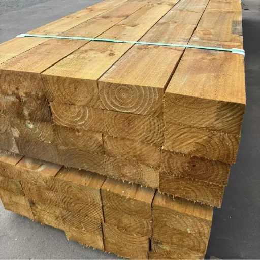 [H4RS2009024] SLEEPER - Radiata Pine H4 MCA Treated, Rough Saw 200 x 90 x 2.4M