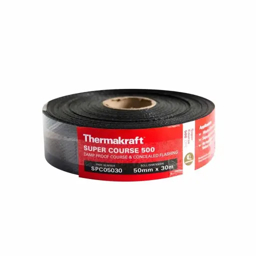 [SPC05030] THERMAKRAFT Super Course Damp Proof Course - 50mm x 30m