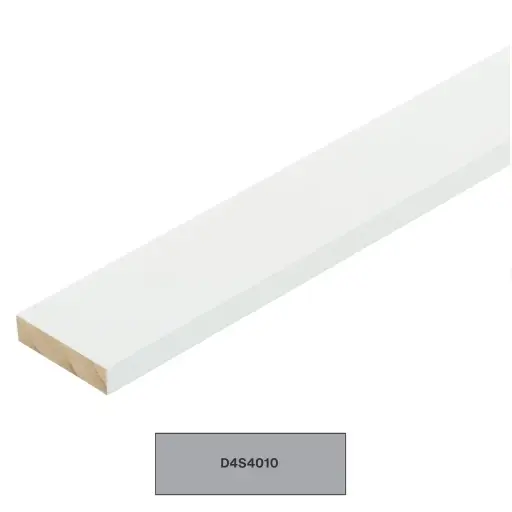 [D4S4010] D4S Dressed Four Sides Gesso Finger Jointed 40 x 10 x 5400mm