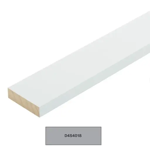 [D4S4018] D4S Dressed Four Sides Gesso Finger Jointed | 40 x 18 x 5400mm