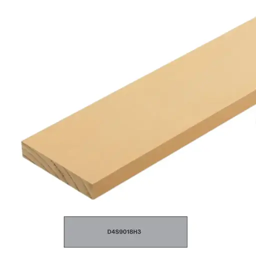 [D4S9018H3] D4S Dressed Four Sides Pre-Primed  | H3.1 Finger Jointed 90 x 18 x 5400mm