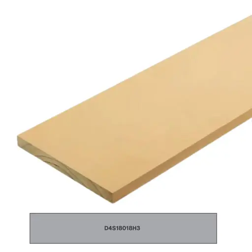 [D4S18018H3] D4S Dressed four sides Pre-Primed H3.1 Finger Jointed 180 x 18 x 5400mm