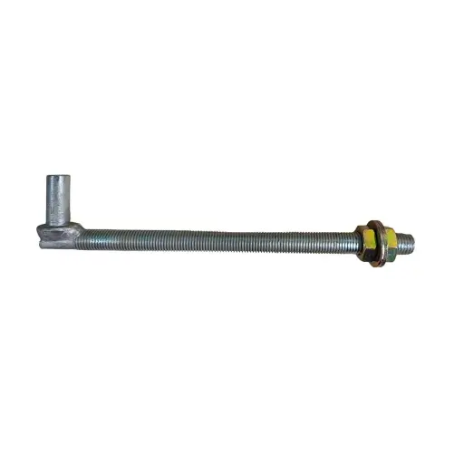 HANG-IT Zinc Plated Through Post Gudgeon | 16mm x 250mm x 40mm